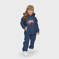 Детский костюм оверсайз Mini Cooper, цвет: тёмно-синий — фото 2