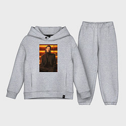 Детский костюм оверсайз Магическая битва Сугуру Гэто Маг антагонист, цвет: меланж