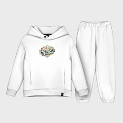 Детский костюм оверсайз Бейсбольный турнир, цвет: белый