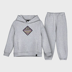 Детский костюм оверсайз Madrid Spain, цвет: меланж