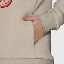 Детский костюм оверсайз Venom with tongue sticking out, цвет: миндальный — фото 2