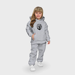 Детский костюм оверсайз Очень хитрая лиса, цвет: меланж — фото 2