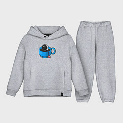 Детский костюм оверсайз Space tea, цвет: меланж