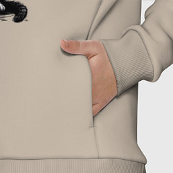 Детский костюм оверсайз Котенок преступник съел новогодний шарик, цвет: миндальный — фото 2