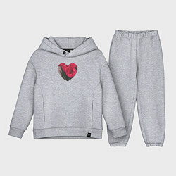 Детский костюм оверсайз Валентинка