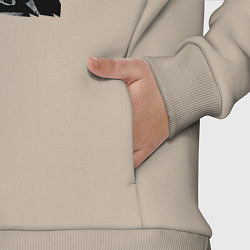 Детский костюм оверсайз James Alan Hetfield - Metallica leader, цвет: миндальный — фото 2