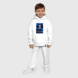 Детский костюм оверсайз Sung Jinwoo, цвет: белый — фото 2