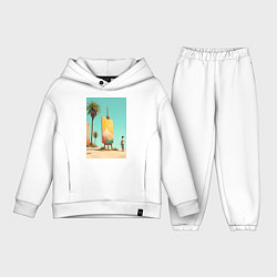 Детский костюм оверсайз Живопись в пустыне