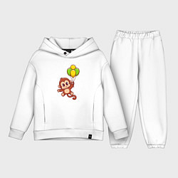 Детский костюм оверсайз Обезьянка с шариками