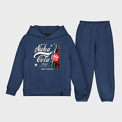 Детский костюм оверсайз Nuka cola - Fallout, цвет: тёмно-синий