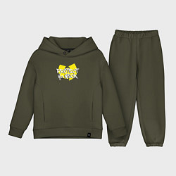 Детский костюм оверсайз Protect ya neck Wu-Tang, цвет: хаки