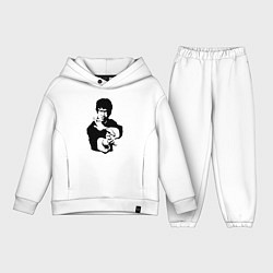 Детский костюм оверсайз Брюс Ли силуэт