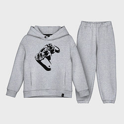 Детский костюм оверсайз Геймпад Джойстик, цвет: меланж