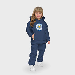 Детский костюм оверсайз Leicester City FC, цвет: тёмно-синий — фото 2