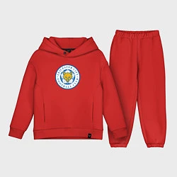Детский костюм оверсайз Leicester City FC, цвет: красный