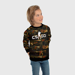 Свитшот детский Counter-Strike Global Offensive, цвет: 3D-черный — фото 2