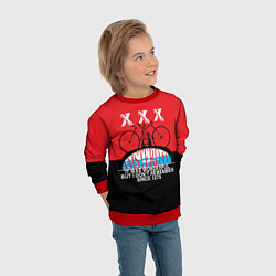 Свитшот детский Amsterdam t-shirt, цвет: 3D-красный — фото 2