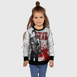 Свитшот детский Walking Dead: Deryl Dixon, цвет: 3D-черный — фото 2