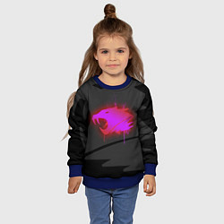 Свитшот детский CS:GO: iBUYPOWER Black Сollection, цвет: 3D-синий — фото 2