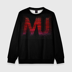 Свитшот детский Manchester United team, цвет: 3D-черный