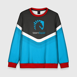 Свитшот детский Team Liquid Uniform, цвет: 3D-красный