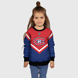 Свитшот детский NHL: Montreal Canadiens, цвет: 3D-черный — фото 2