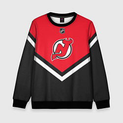 Свитшот детский NHL: New Jersey Devils, цвет: 3D-черный