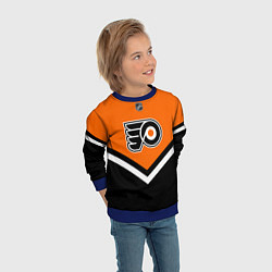 Свитшот детский NHL: Philadelphia Flyers, цвет: 3D-синий — фото 2