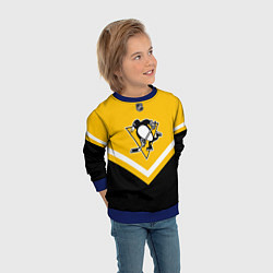 Свитшот детский NHL: Pittsburgh Penguins, цвет: 3D-синий — фото 2
