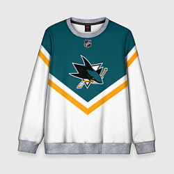 Свитшот детский NHL: San Jose Sharks, цвет: 3D-меланж