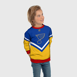 Свитшот детский NHL: St. Louis Blues, цвет: 3D-красный — фото 2