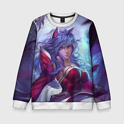 Свитшот детский Red Dress, цвет: 3D-белый