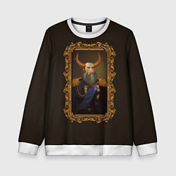 Свитшот детский Admiral Prophet, цвет: 3D-белый