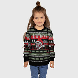 Свитшот детский Freddy Christmas, цвет: 3D-черный — фото 2