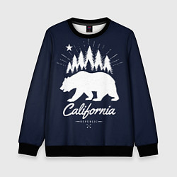 Свитшот детский California Republic, цвет: 3D-черный