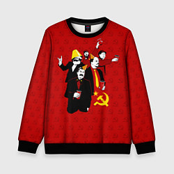 Свитшот детский Communist Party, цвет: 3D-черный