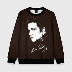 Свитшот детский Elvis Presley, цвет: 3D-черный