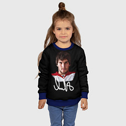 Свитшот детский Овечкин, цвет: 3D-синий — фото 2