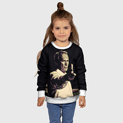 Свитшот детский Гран Торино, цвет: 3D-белый — фото 2