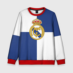 Свитшот детский Real Madrid: Blue style, цвет: 3D-красный