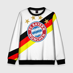 Свитшот детский FC Bayern: Germany, цвет: 3D-черный