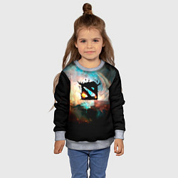 Свитшот детский Dota 25, цвет: 3D-меланж — фото 2