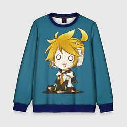 Свитшот детский Vocaloid, цвет: 3D-синий