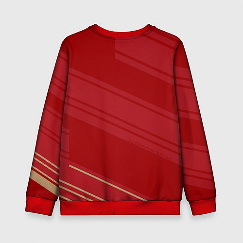 Детский свитшот Chester Bennington / 3D-Красный – фото 2