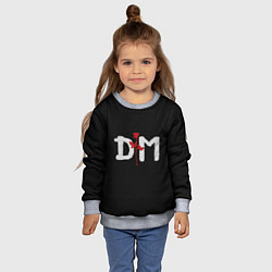 Свитшот детский DM: Rose, цвет: 3D-меланж — фото 2