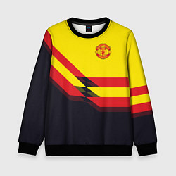 Детский свитшот Man United FC: Yellow style