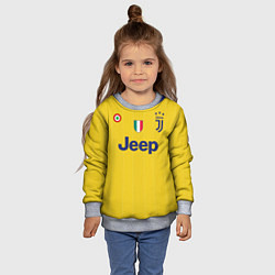 Свитшот детский Juventus FC: Dybala Guest 17/18, цвет: 3D-меланж — фото 2