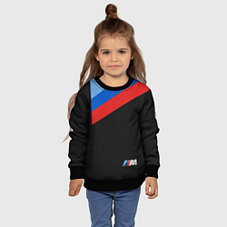 Свитшот детский Бмв Bmw 2018 Brand Colors, цвет: 3D-черный — фото 2