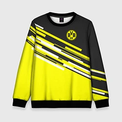 Свитшот детский Borussia FC: Sport Line 2018, цвет: 3D-черный