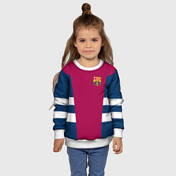 Свитшот детский Barcelona FC: Vintage 2018, цвет: 3D-белый — фото 2